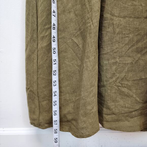 Elegant Olive Green Maxi Dress - Picture 10 of 12